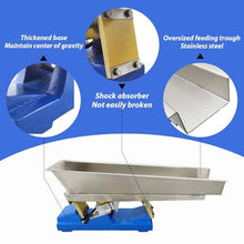 BEILOCKERY 110V Electromagnetic Vibrating Feeder, GZV-5 Shaking Feeding Machine 3000r/min, 30W Mini Vibration Feeder for Granular and Powdery Materials with Controller