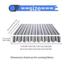 GJZDPMY Retractable Sun Shade Replacement Fabric 250x200cm & 300x250cm Durable Polyester Canopy Cover for Outdoor Umbrella Red Sunshade (16.5x12ft/5x3.5m)