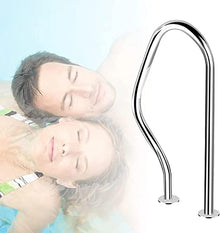 BSNANCA Pool Handrails Pool Hand Rail Swimming Pool Handrail, Easy-to-Install, Pool Hand Rail for Garden Backyard Pools and Inground Pools Entrances (Thick 1.2Mm)