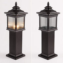 SZHANG American Outdoor Lamp, Lawn Floor Lamp, Column Head Lamp, Wall Lamp, Garden Villa Power Supply, Garden Lamp, Waterproof IP65 Garden Landscape Lamp