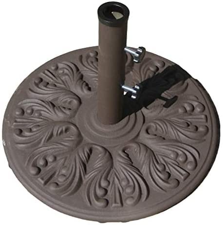 Galtech 40 LB Euro Deco Market Umbrella Base (Antique Bronze Finish)