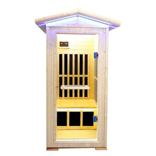 Daleyzay One Person Far Infrared Sauna Natural Finnish Spruce