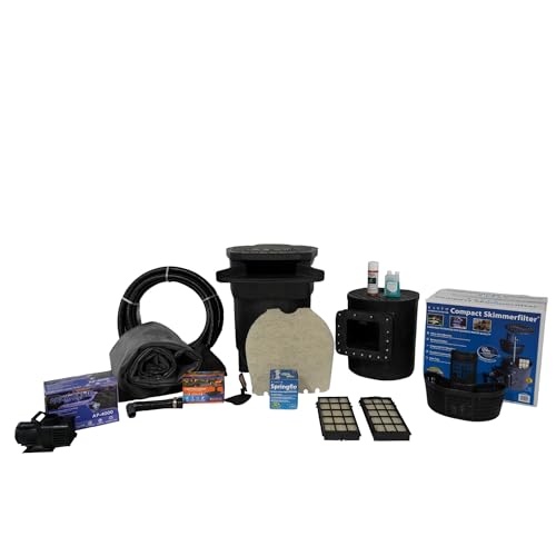 HALF OFF PONDS Savio Signature 4000 GPH Pond Kit 20 x 25 Ft EPDM Liner