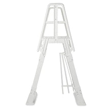 A-Frame Adjustable Above Ground Ladder for 48 to 56-inch Wall Height Pools