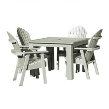Highwood Hamilton 5-Piece Square Dining Set Eucalyptus