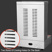 KJLYLPP 360 ° Rotating Rotisserie Oven, Vertical Doner Kebab Grill Machine, Barbecue Grill Gas Professional Vertical Rotisserie Oven, Household Appliances