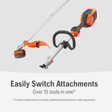 Husqvarna 330iKL Combi Switch + String Trimmer Attachment, Electric String Trimmer with 4 Ah Battery and Charger Included
