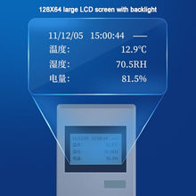 Handheld Anemometer, Wind Speed and Direction Weather Station, with LCD Display and 16-Position Dial Wind Vane, USB Data Output, for Meteorology