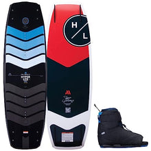 Hyperlite Murray Pro Wakeboard 134cm with Session Bindings Black/Red