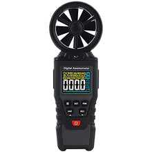 CARUTU Handheld Anemometer, high-Precision Thermal Anemometer, Wind Flow Tester, Wind Speed Measuring Instrument