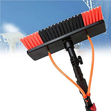Cleaning Photovoltaic and Solar Panels, Water Fed Telescopic Brush, Window Cleaning Brush Equipment, Cleaning Photovoltaic and Solar Panels,12M Rod,35Cm Brush Head,35cmbrushhead-6M
