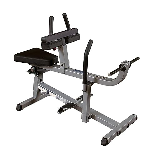 Body-Solid Seated Calf Raise Exercise Machine Silver