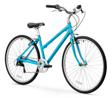 Firth Sports CT Explorer 7 Speed Women's 700C Hybrid Bicycle Lightweight Aluminum Alloy Frame Light Blue