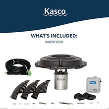 Kasco VFX Series 1HP Aerating Pond Fountain Black