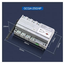 Dual-Power Automatic Transfer Switch 4P 380V Manual Switch