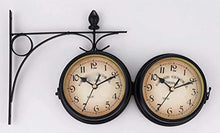 EHVYBDX Outdoor Wall Clock, Outdoor Garden Wall Clock, Hanging Wall Clock Non Waterproof Wall Clock for Garden Decoration