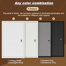 Vyrata Aluminum Alloy Access Door, Hidden Inspection Doors Metal Access Panel, for Hatch Plumbing Heating Service Shaft Doors(16x52 (40.6x132.1cm))
