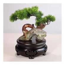 LUYOUBOZHU Vase Stand Ebony Carving Display Stands Base, Vase Fish Tank Teapot Round Bonsai Pedestal(Large)