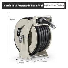1 Inch 15 Meters General Pump Hose Reel Automatic Refueling Machine Fuel Reel With 15m Hose