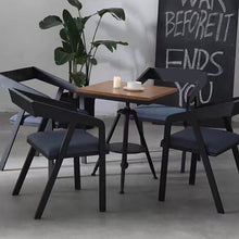 JOSOGO Outdoor Cafe Bistro Table and Chair Set, Metal Round Dining Set for Coffee Shop, Commercial Restaurant Furniture for Dessert Shop Patio,Bar BBQ Hotpot Seating(P)
