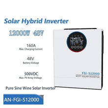 SFBBHF Solar Charge Controller 12KW 6.5KW 5KW 24V 48V with 120A 160A MPPT Charge Controller 220V 230V 240V with WF(5KW,with WF_220V-240V)