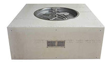 HPC Fire Square Unfinished Gas Fire Pit Enclosure with FPPK Kit (U45S-FPPK25CEK-LP), Propane, 45-Inch