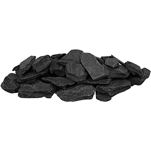 Margo Outdoor Living 1 in. Black Slate Chips, 2200 lbs