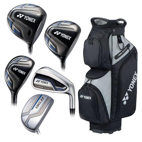 YONEX 2023 EZONE Elite 4.0 Full Set Right 12 Clubs + 1 Cart Bag Graphite Regular