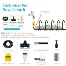 Fvmsse Air Conditioner Misting Cooling System Kit with Adjustable Nozzles