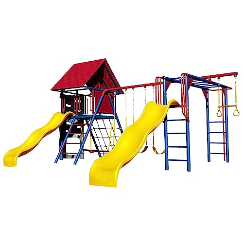 Lifetime Big Stuff Deluxe Swing Set Playset Primary
