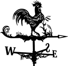 Stainless Steel Weather Vane Creative Animal Rotating Wind Vane Wind Direction Indicator Weathervane Roof Mount Measuring Tools - Gift for Home Roof Decoration Accessories
