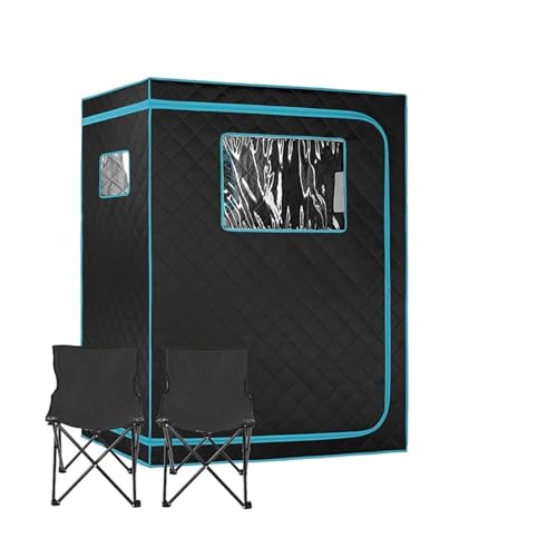 ZDGsrgWRG 1 2People Complete Portable Home Sauna Therapy Kit Remote Control