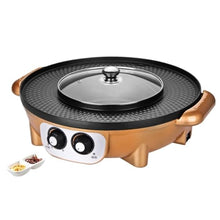 Hot Pot Barbecue Integrated Pot Home Smokeless Electric Barbecue Pan Roaster Electric Grill Kitchen Appliances
