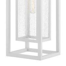 Hinkley Republic Large Outdoor Wall Mount Lantern, Textured White