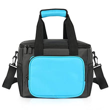 WJJDLLNP Outdoor Picnic Bag Double-shoulder Ice Double-layer Portable Multi-functional Waterproof Fresh-keeping Insulation