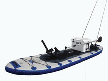 Creek Osprey SUP Inflatable Fishing Stand Up Paddle Board Blue/Grey