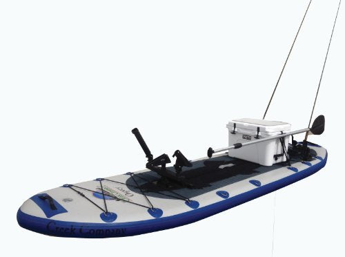 Creek Osprey SUP Inflatable Fishing Stand Up Paddle Board Blue/Grey