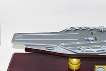 Squadron Nostalgia LLC USS Gerald R Ford CVN-78 Ford Class Carrier Scale Model Mahogany 24 Inch Navy