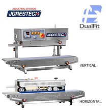 JORESTECH Left-to-Right Continuous Band Sealer CBS-730 with Digital Temperature Control Steel