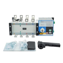 WRBSUJTMM 250A 4P ATS Controller Dual Power Automatic Transfer Switch Diesel Generator Parts 3phase