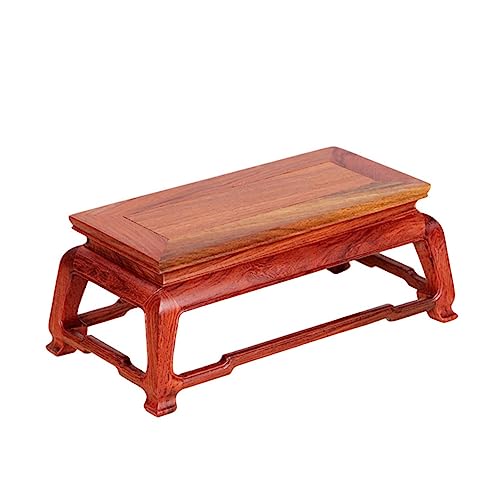 ZOCWJK Plant standPlant Base Stand Wooden Vase Base Trapezoidal Display Base Flower Pot Aquarium Bonsai Decoration Crafts Display Stand Base Stand for,One Color-Large