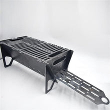 HBJWOV Barbecue Rack Folding Barbecue Stove Household Carbon Grill Outdoor Portable Camping Barbecue Rack