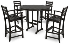 TREX Monterey Bay 5-Piece Bar Set Charcoal Black