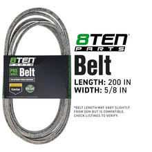 8TEN Blade Spindle Belt Idler Kit for John Deere TCU15882 72 Inch Deck