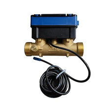 KGKGK Water Flow Meter, T3-1-2-H Ultrasonic Agricultural Irrigation Flow Water Meter,Copper Pipe Thread-Connection with RS485 & Mbus Output,for Outdoor Garden Hose Watering(DN25mm)