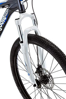 Mongoose Men's Detour Mountain Bike Grey Full Susp