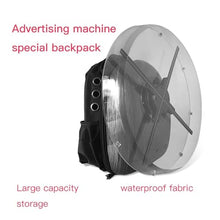 YHMMYSHX 3D Holographic Projection Advertising Machine Naked Eye No Screen Display Fan Special Protective Cover Outdoor Backpack Easy to Change Video(56cm- Backpack)
