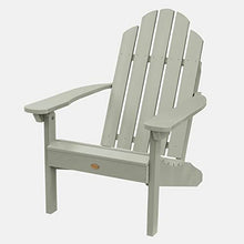 Highwood Classic Westport Adirondack 6pc Set with 4 Chairs and 2 Folding Side Tables Eucalyptus