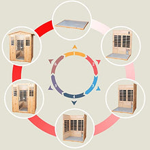 HFYee 4-Person Infrared Sauna Natural