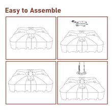 OROTLECT 156'' x 120'' Rectangular Cantilever Umbrella